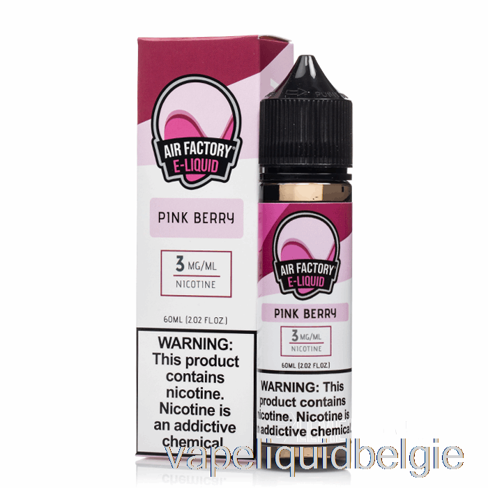 Vape België Roze Bes - Luchtfabriek - 60ml 0mg